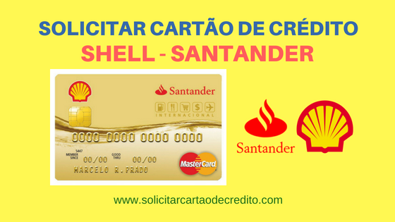 Cartão Shell Santander