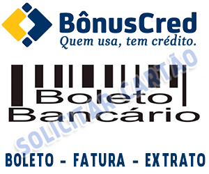 Saldo - Extrato - Boleto e Fatura Cartão BônusCred