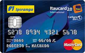 cartão ipiranga itaucard flex carbono zero