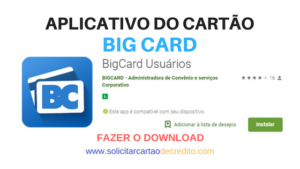 APP CARTÃO BIG CARD DOWNLOAD