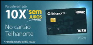 FAZER CARTÃO TELHANORTE