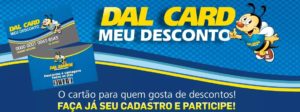 solicitar cartão de descontos dal card