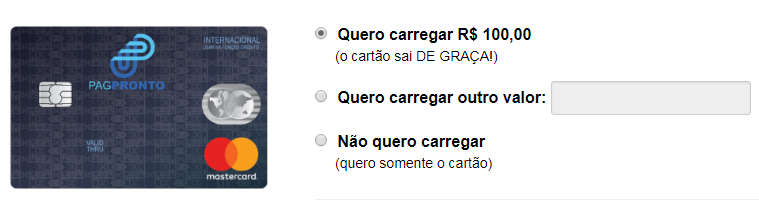 Solicitar Cartão de Crédito PagPronto