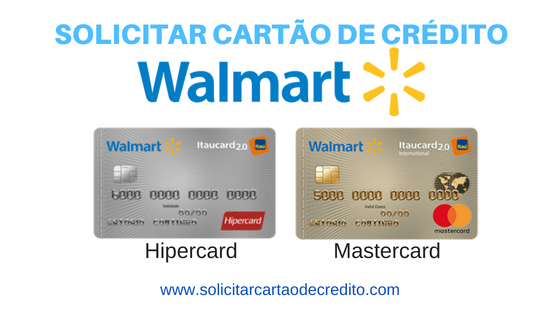 Solicitar Cartão de Crédito Walmart