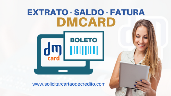 extrato fatura e boleto dmcard