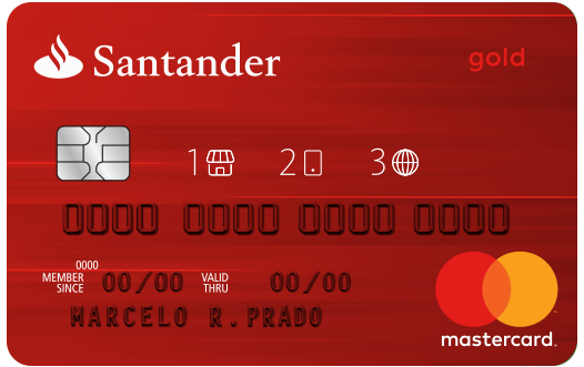 Solicitar Cartão de Crédito Santander 1 | 2 | 3