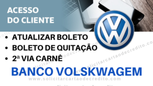 Boleto Volkswagem VW – 2ª Via – Quitação – Carnê