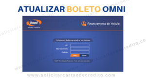 Omni Atualizar Boleto Vencido ou Atrasado – 2ª Via