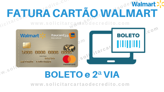 consultar fatura cartão walmart