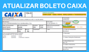 Atualizar Boleto Caixa – Imprimir 2ª Via – Linha Digitável