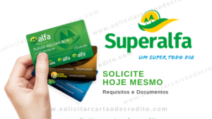 Solicitar Cartão de Crédito SuperAlfa