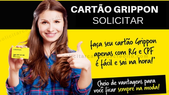 Solicitar Cartão de Crédito Grippon