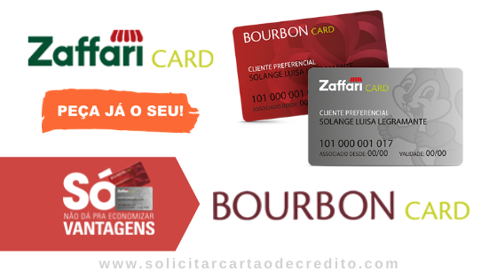 Solicitar Zaffari Card - Bourboun Card | Fazer Online