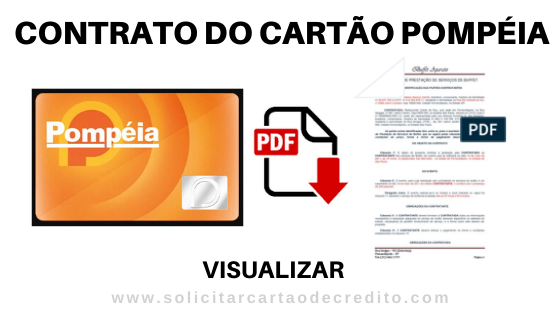 Contrato do Cartão de Crédito Pompéia