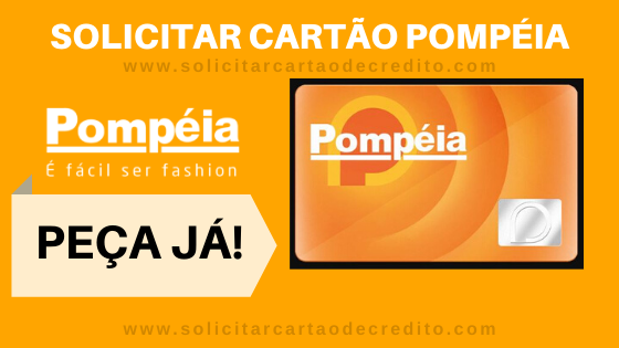 SOLICITAR CARTÃO LOJAS POMPÉIA