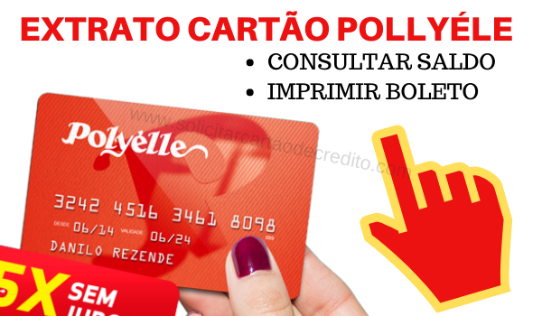 EXTRATO SALDO CARTÃO POLLYÉLE