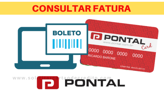 CONSULTAR FATURA PONTAL CARD