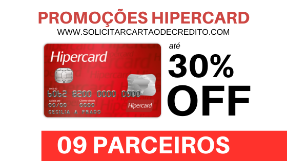 09 parceiros Hipercard com Promoções e Descontos