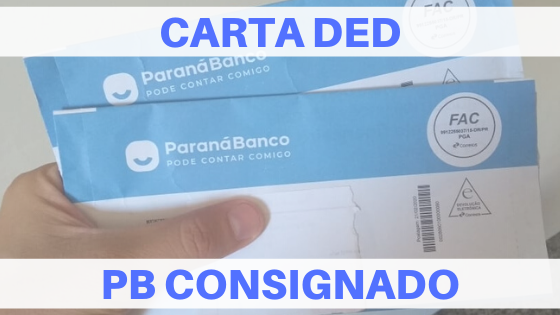 Solicitar Carta DED Paraná Banco - Portabilidade de Consignado