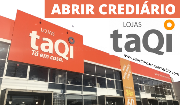 abrir crediario lojas taqi