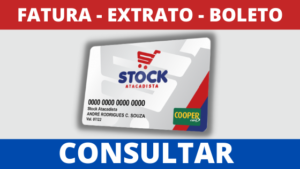 CONSULTAR FATURA STOCK ATACADISTA - CARTAO