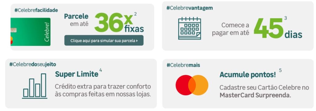 Facilidades e benefícios Cartão Leroy Merlin