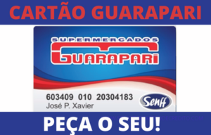 SOLICITAR CARTÃO GUARAPARI SUPERMERCADOS