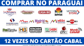 Comprar Parcelado no Paraguai com Cartão de Crédito