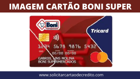 IMAGEM CARTÃO BONI SUPERMERCADOS