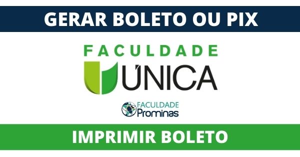 BOLETO FACULDADE UNICA