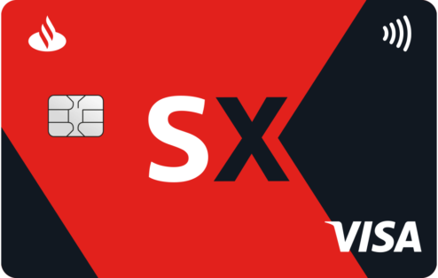 Cartão Santander SX Visa Gold