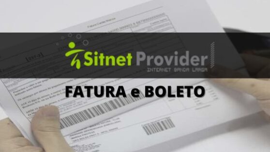 BOLETO E FATURA SITNET