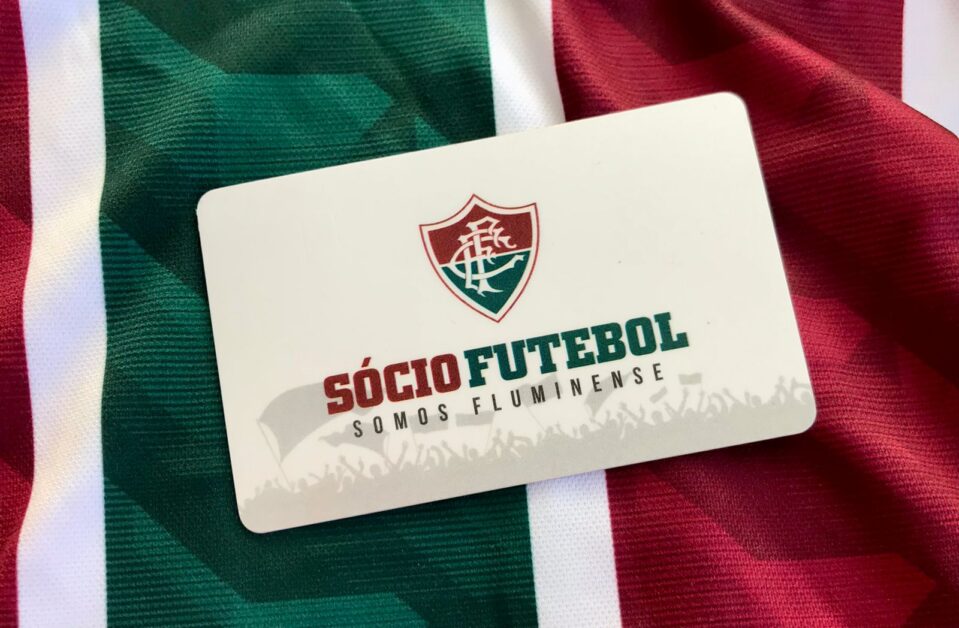 Cartão Sócio futebol Fluminense