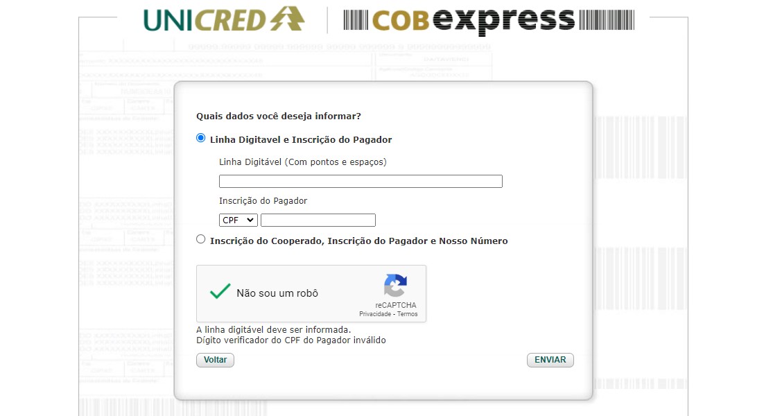 imprimir boleto atualizado unicred cooperativa. 2ª Via