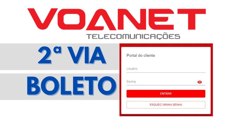 boleto voanet 2ª via