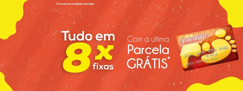 Cartão Free Center Calçados Solicitar Cartão Free Center Calçados