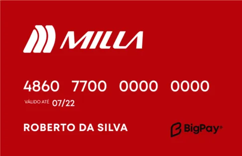 boleto cartão milla cartão de crédito milla